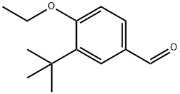 Бензальдегид, 3-(1,1-диметилэтил)-4-этокси- (9CI) структурированное изображение