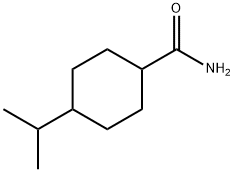 Cyclohexanecarboxamide, 4-(1-methylethyl)- (9CI) 구조식 이미지