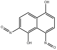 1,5-Naphthalenediol, 2,8-dinitroso- (9CI) Structure