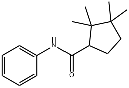 Cyclopentanecarboxamide, 2,2,3,3-tetramethyl-N-phenyl- (9CI) 구조식 이미지