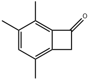 Bicyclo[4.2.0]octa-1,3,5-trien-7-one, 2,4,5-trimethyl- (9CI) 구조식 이미지