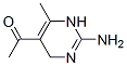 Ethanone, 1-(2-amino-1,4-dihydro-6-methyl-5-pyrimidinyl)- (9CI) 구조식 이미지