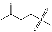 4-METHANESULPHONYLBUTAN-2-ONE Structure