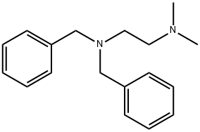 N,N-dimethyl-N',N'-dibenzylethylenediamine Structure