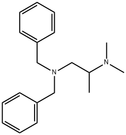 N,N-dibenzyl-N',N'-dimethyl-1,2-propanediamine Structure