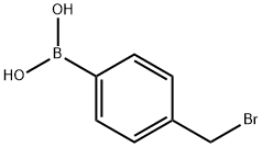 4-(Bromomethyl)phenylboronic acid Structure