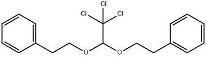 1,1'-[(2,2,2-trichloroethylidene)bis(oxyethylene)]dibenzene 구조식 이미지