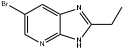 6-Bromo-2-ethyl-3H-imidazo[4,5-b]pyridine Structure