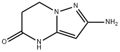 Pyrazolo[1,5-a]pyrimidin-5(4H)-one,  2-amino-6,7-dihydro- 구조식 이미지