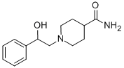 1-(2-HYDROXY-2-PHENYLETHYL)PIPERIDINE-4-CARBOXAMIDE Structure