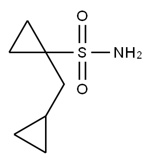 Cyclopropanesulfonamide, 1-(cyclopropylmethyl)- (9CI) 구조식 이미지