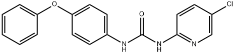 1-(5-chloro-pyridin-2-yl)-3-(4-phenoxy-phenyl)-urea 구조식 이미지