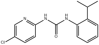 1-(5-chloro-pyridin-2-yl)-3-(2-isopropyl-phenyl)-urea 구조식 이미지