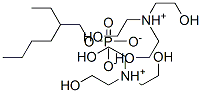 Phosphoric acid, 2-ethylhexyl ester, compd. with 2,2',2''-nitrilotris[ethanol] Structure