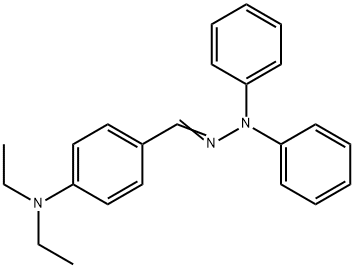 4-(Diethylamino)benzaldehyde-1,1-diphenylhydrazone 구조식 이미지
