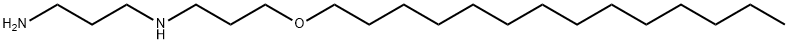 1,3-Propanediamine, N-3-(tetradecyloxy)propyl- Structure