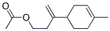 3-(4-methylcyclohex-3-enyl)but-3-enyl acetate  Structure