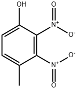 4-메틸-2,3-디니트로페놀 구조식 이미지