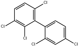 2,2',3,4',6-PENTACHLOROBIPHENYL Structure