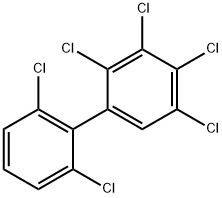 2,2',3,4,5,6'-HEXACHLOROBIPHENYL 구조식 이미지