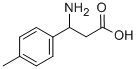 3-Amino-3-(4-methylphenyl)propionic acid 구조식 이미지