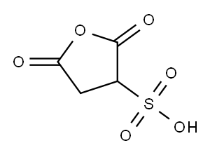 tetrahydro-2,5-dioxofuran-3-sulphonic acid 구조식 이미지