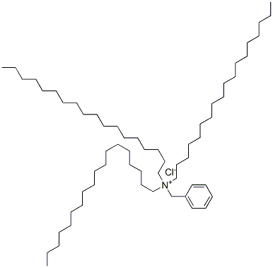 benzyltrioctadecylammonium chloride Structure