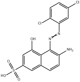6-amino-5-[(2,5-dichlorophenyl)azo]-4-hydroxynaphthalene-2-sulphonic acid 구조식 이미지