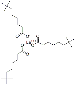 lanthanum(3+) neodecanoate Structure