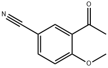 Benzonitrile, 3-acetyl-4-methoxy- (9CI) Structure