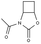 2-Oxa-4-azabicyclo[3.2.0]heptan-3-one, 4-acetyl- (9CI) Structure