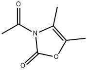 2(3H)-Oxazolone, 3-acetyl-4,5-dimethyl- (9CI) Structure