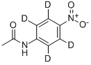 4'-NITROACETANILIDE-2',3',5',6'-D4 Structure