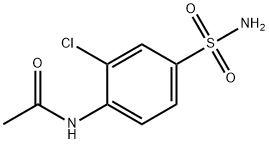 N-[4-(AMINOSULFONYL)-2-CHLOROPHENYL!ACETAMIDE, 97+% 구조식 이미지