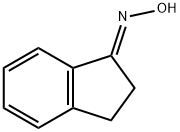 (E)-2,3-dihydro-1H-inden-1-one oxime 구조식 이미지