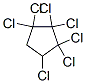 heptachlorocyclopentane Structure
