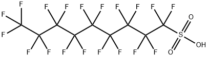 1,1,2,2,3,3,4,4,5,5,6,6,7,7,8,8,9,9,9-nonadecafluorononane-1-sulfonic acid Structure