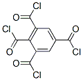 benzene-1,2,3,5-tetracarbonyl tetrachloride Structure