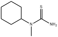 N-cyclohexyl-N-methylthiourea 구조식 이미지