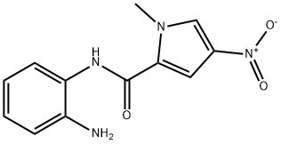 1H-Pyrrole-2-carboxamide,N-(2-aminophenyl)-1-methyl-4-nitro-(9CI) Structure