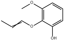 Phenol, 3-methoxy-2-(1-propenyloxy)- (9CI) Structure