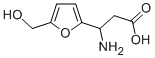 3-AMINO-3-(5-HYDROXYMETHYL-FURAN-2-YL)-PROPIONIC ACID 구조식 이미지