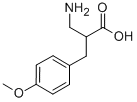 2-AMINOMETHYL-3-(4-METHOXY-PHENYL)-PROPIONIC ACID Structure
