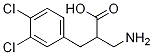 3-아미노-2-(3,4-디클로로벤질)프로판산 구조식 이미지