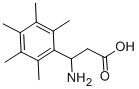 3-AMINO-3-(PENTAMETHYL-PHENYL)-PROPIONIC ACID Structure