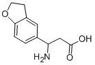 3-아미노-3-(2,3-DIHYDRO-BENZOFURAN-5-YL)-프로피온산 구조식 이미지