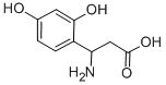 3-AMINO-3-(2,4-DIHYDROXY-PHENYL)-PROPIONIC ACID Structure