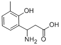3-아미노-3-(2-하이드록시-3-메틸-페닐)-프로피온산 구조식 이미지