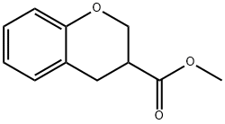 CHROMAN-3-CARBOXYLIC ACID METHYL ESTER Structure