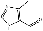 5-Methyl-1H-imidazole-4-carbaldehyde 구조식 이미지